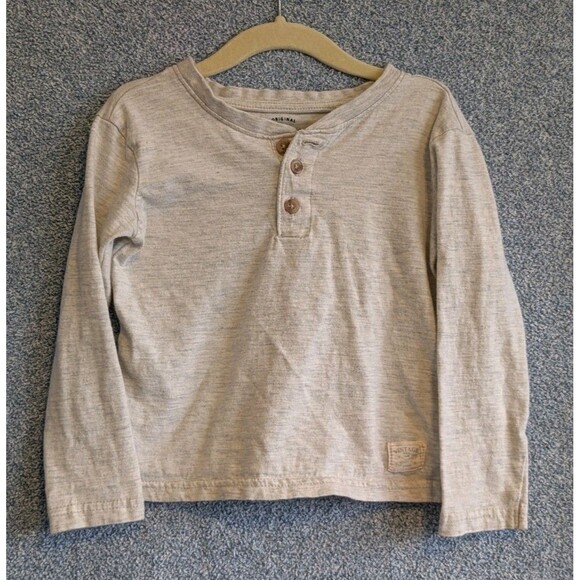 Weatherproof Vintage Boys Size 3T Cotton Beige Khaki Long Sleeve Jogger Outfit - Picture 3 of 9